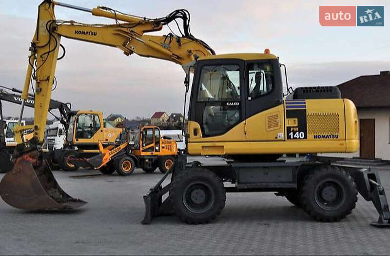Экскаватор погрузчик Komatsu PW140 2008 в 