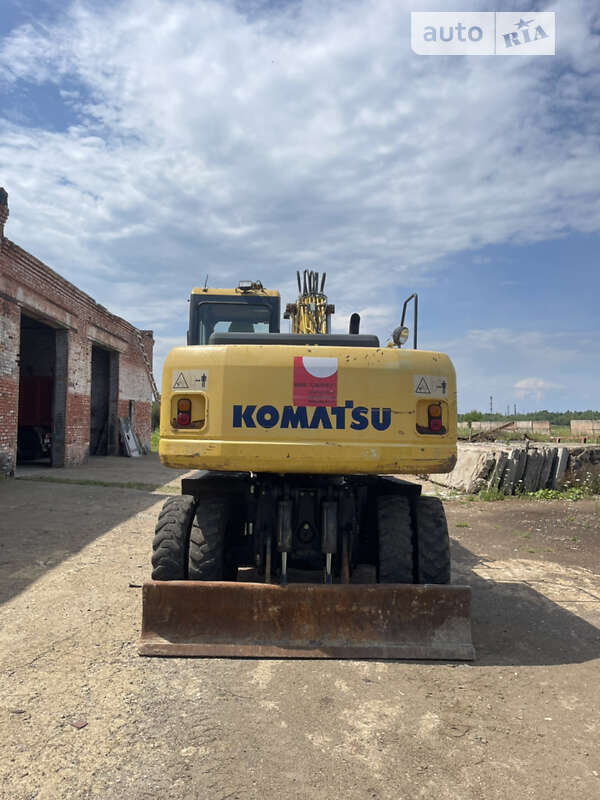 Колесный экскаватор Komatsu PW 2007 в Рожнятове
