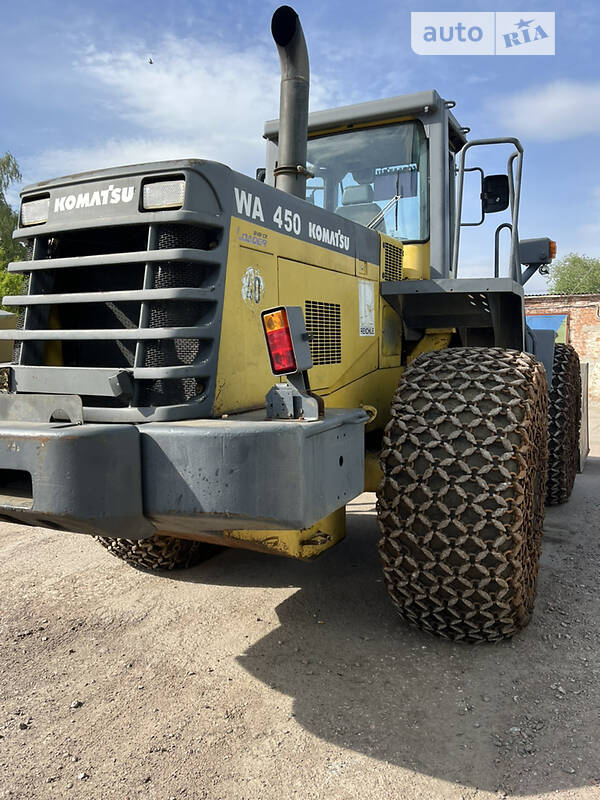 Фронтальні навантажувачі Komatsu WA 470 2001 в Києві