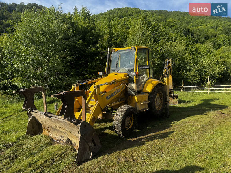 Экскаватор погрузчик Komatsu WB 2002 в Иршаве