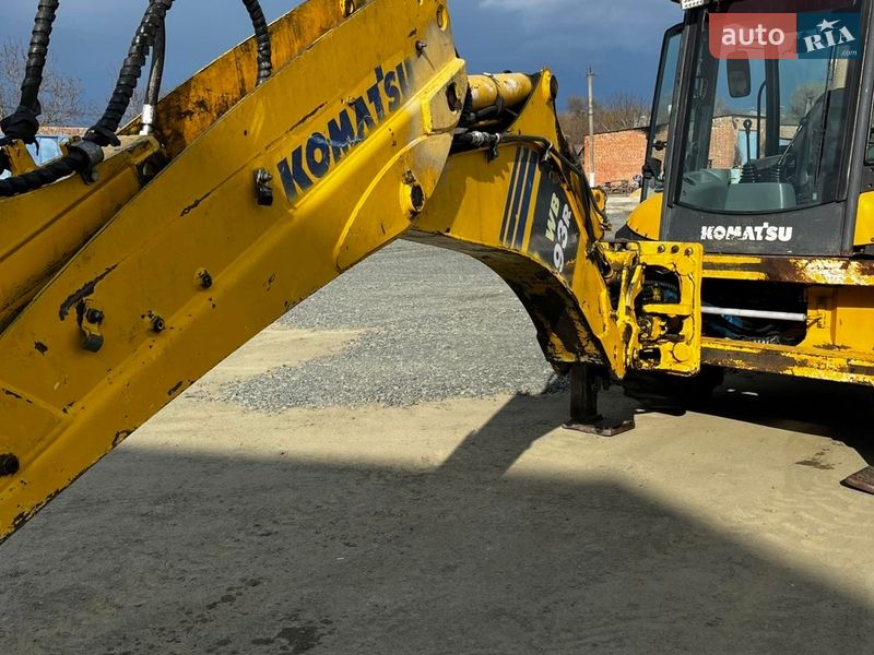 Екскаватор навантажувач Komatsu WB 2007 в Єрках