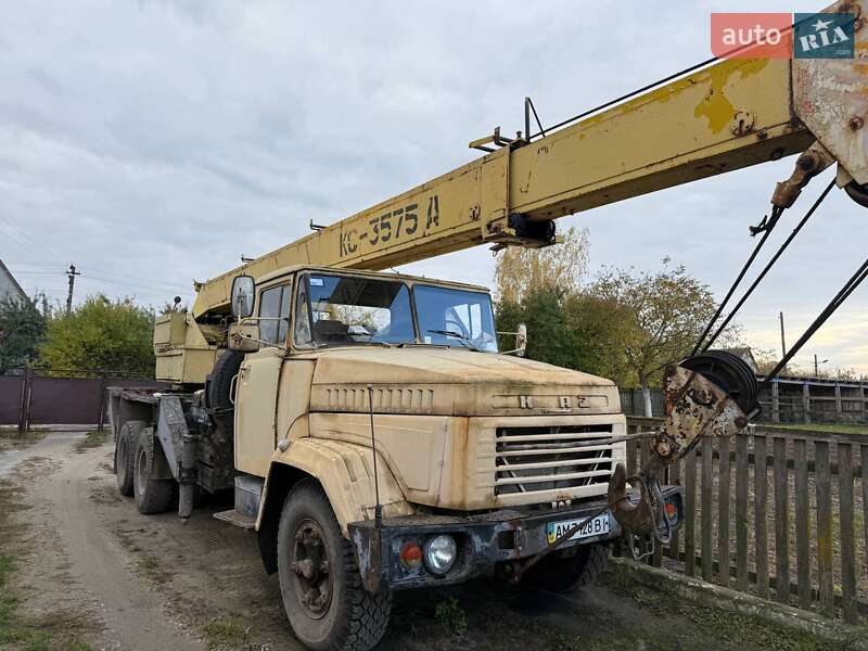 Автокран КрАЗ 250 1993 в Брусилове фото Автокран КрАЗ 250 1993 в Брусилове