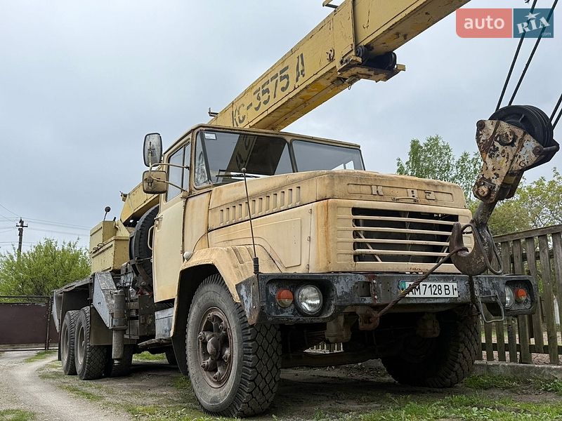 Автокран КрАЗ 3575 1993 в Брусилові