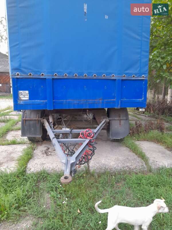 Тентований борт (штора) - прицеп Krebs PA 2001 в Хотині