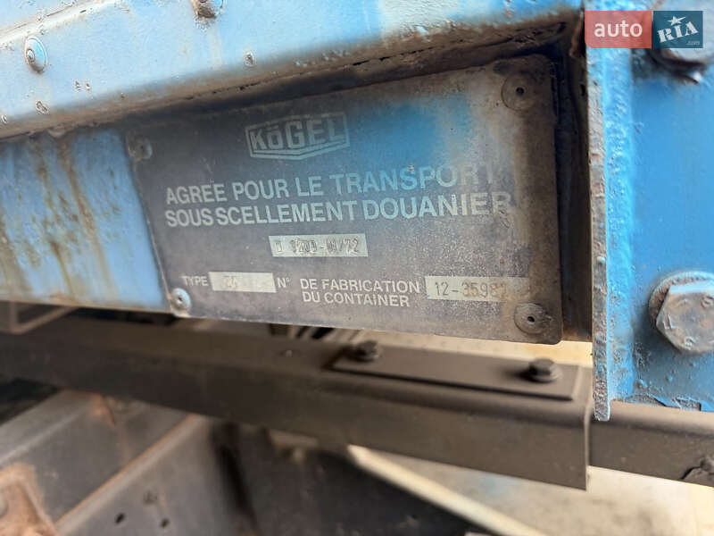 Тентованный борт (штора) - прицеп Krone ADF 2001 в Броварах фото 6 Тентованный борт (штора) - прицеп Krone ADF 2001 в Броварах