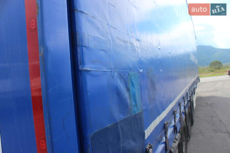 Тентованный борт (штора) - полуприцеп Krone BPW 2014 в Хусте фото 10 Тентованный борт (штора) - полуприцеп Krone BPW 2014 в Хусте