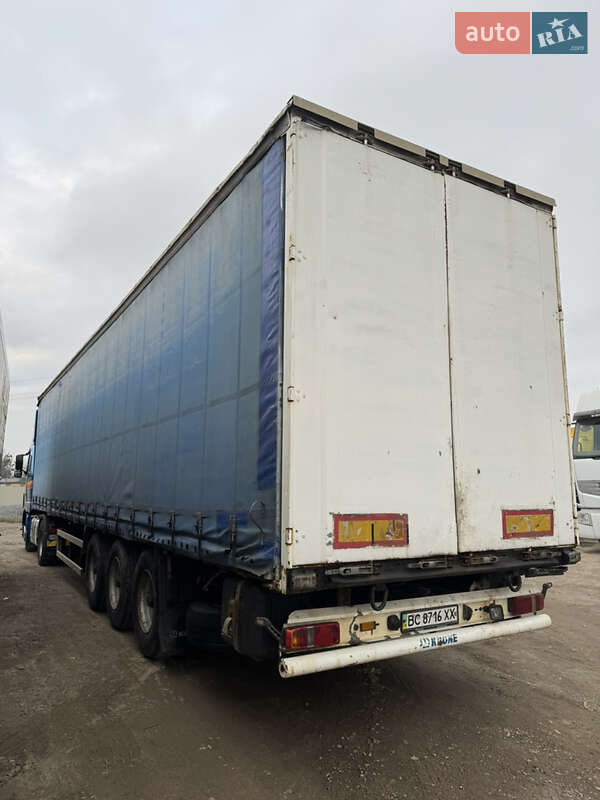 Тентованный борт (штора) - полуприцеп Krone BPW 2007 в Золочеве