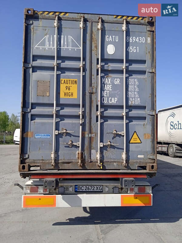 Контейнеровоз полуприцеп Krone BPW 2015 в Рава-Русской