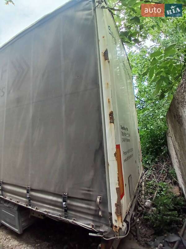 Тентований борт (штора) - напівпричіп Krone BPW 2010 в Чернівцях