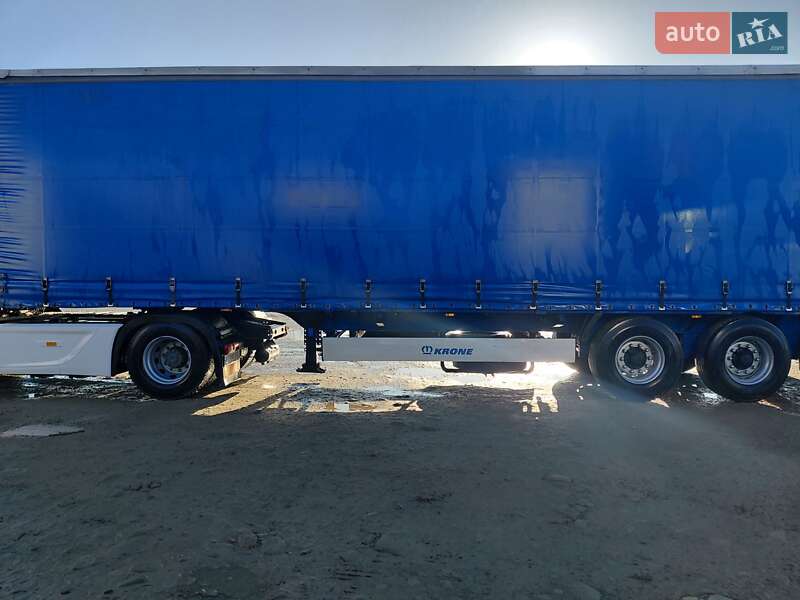 Тентованный борт (штора) - полуприцеп Krone BPW 2010 в Калуше фото 6 Тентованный борт (штора) - полуприцеп Krone BPW 2010 в Калуше