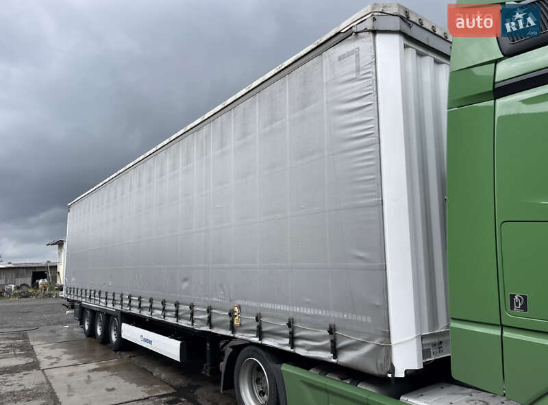 Тентованный борт (штора) - полуприцеп Krone Mega 2014 в Луцке