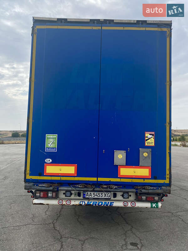 Тентованный борт (штора) - полуприцеп Krone Mega 2014 в Киеве фото 4 Тентованный борт (штора) - полуприцеп Krone Mega 2014 в Киеве