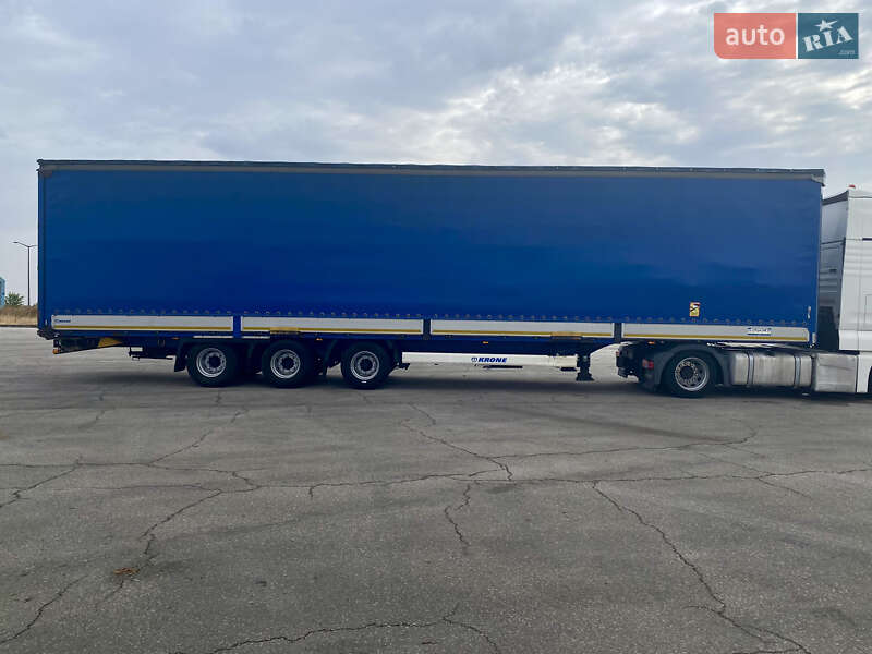 Тентованный борт (штора) - полуприцеп Krone Mega 2014 в Киеве фото 6 Тентованный борт (штора) - полуприцеп Krone Mega 2014 в Киеве