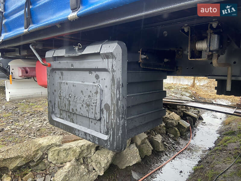 Тентованный борт (штора) - полуприцеп Krone Mega 2012 в Бучаче