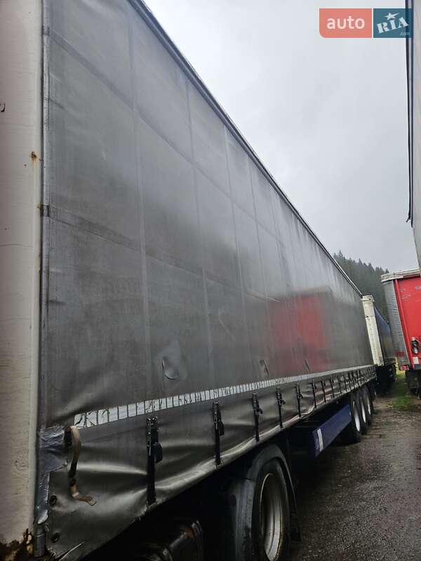Тентований борт (штора) - напівпричіп Krone Profi Liner 2011 в Івано-Франківську