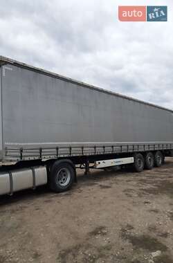Тентований борт (штора) - напівпричіп Krone Profi Liner 2012 в 