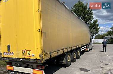 Тентованный борт (штора) - полуприцеп Krone Profi Liner 2008 в Житомире