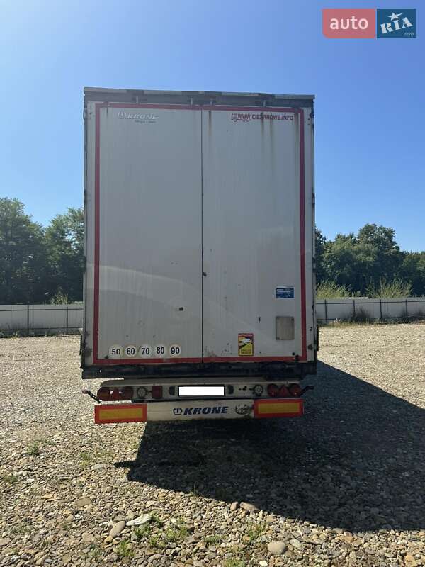 Тентований борт (штора) - напівпричіп Krone SAF 2013 в Тячеві
