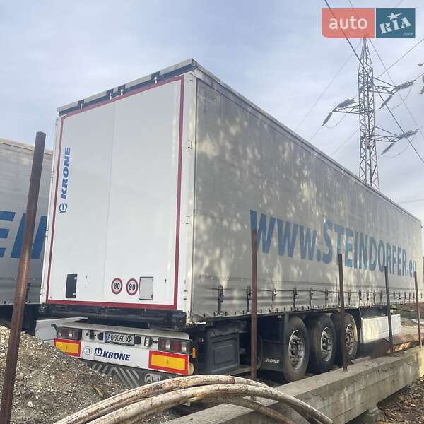 Тентований борт (штора) - прицеп Krone SAF 2014 в Іршаві