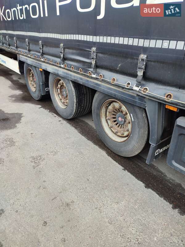 Тентованный борт (штора) - полуприцеп Krone SAF 2013 в Ковеле