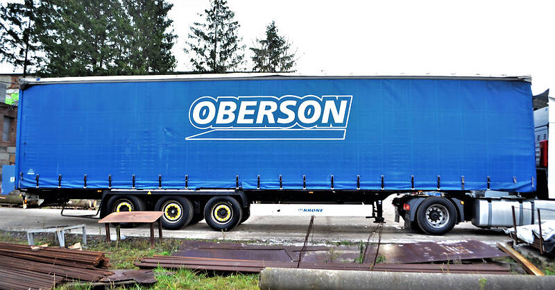 Тентованный борт (штора) - полуприцеп Krone SD 27 2011 в Львове