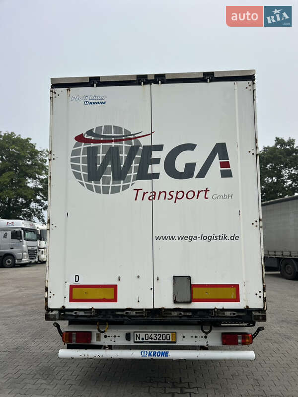 Тентованный борт (штора) - полуприцеп Krone SD 27 2011 в Коломые