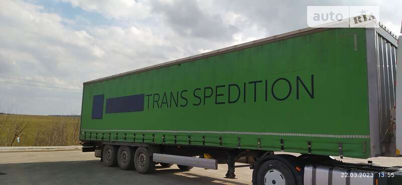 Тентований борт (штора) - напівпричіп Krone SD 27 2008 в Хоросткові