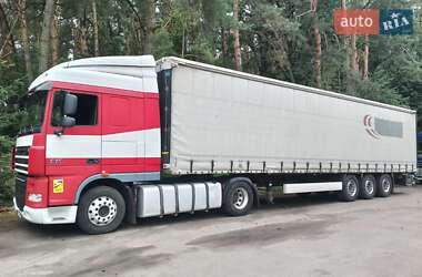 Тентований борт (штора) - напівпричіп Krone SD 27 2012 в Луцьку