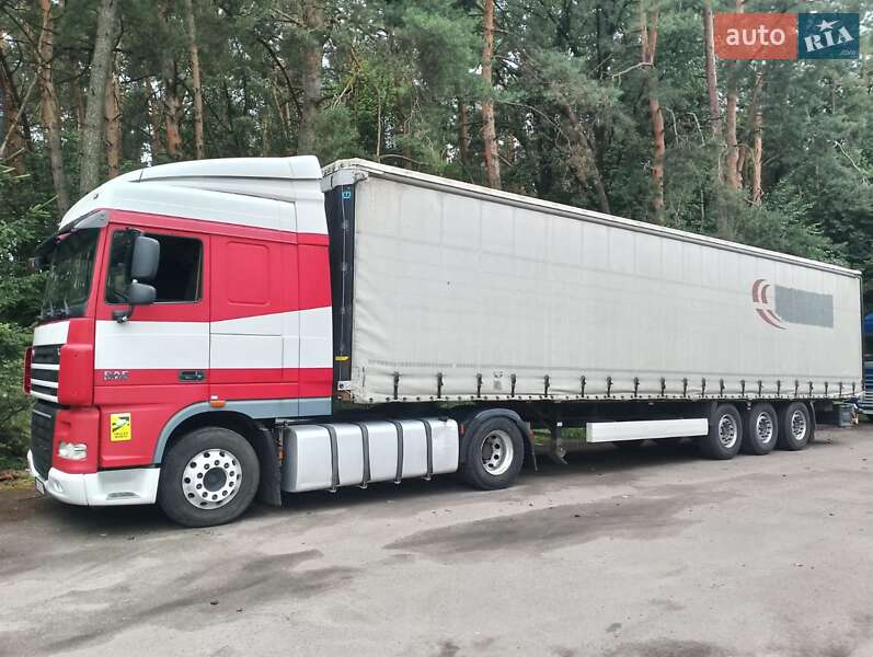 Тентованный борт (штора) - полуприцеп Krone SD 27 2012 в 