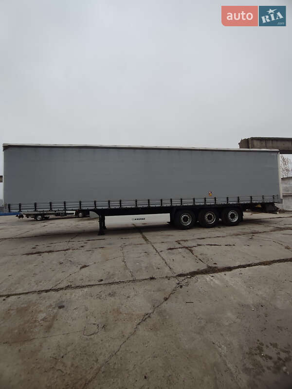 Тентованный борт (штора) - полуприцеп Krone SD 27 2008 в Прилуках фото 4 Тентованный борт (штора) - полуприцеп Krone SD 27 2008 в Прилуках