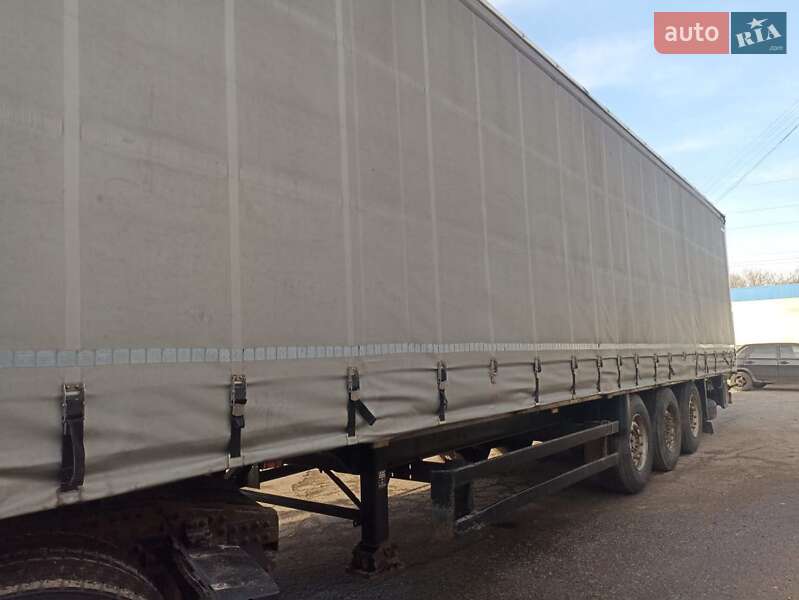 Тентованный борт (штора) - полуприцеп Krone SD 27 2011 в Одессе