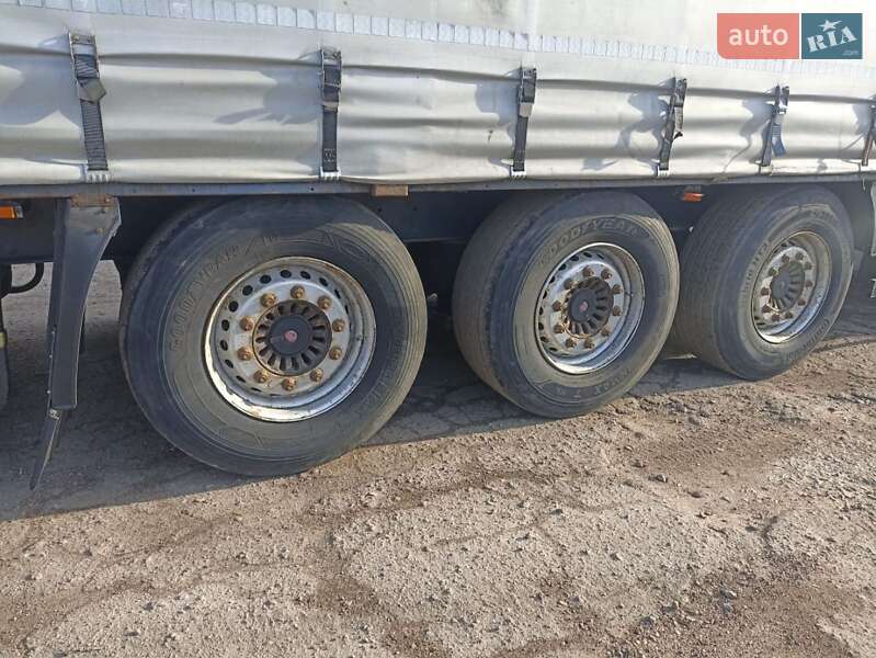Тентованный борт (штора) - полуприцеп Krone SD 27 2011 в Одессе