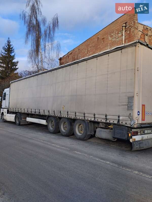 Тентованный борт (штора) - полуприцеп Krone SD 27 2007 в Харькове