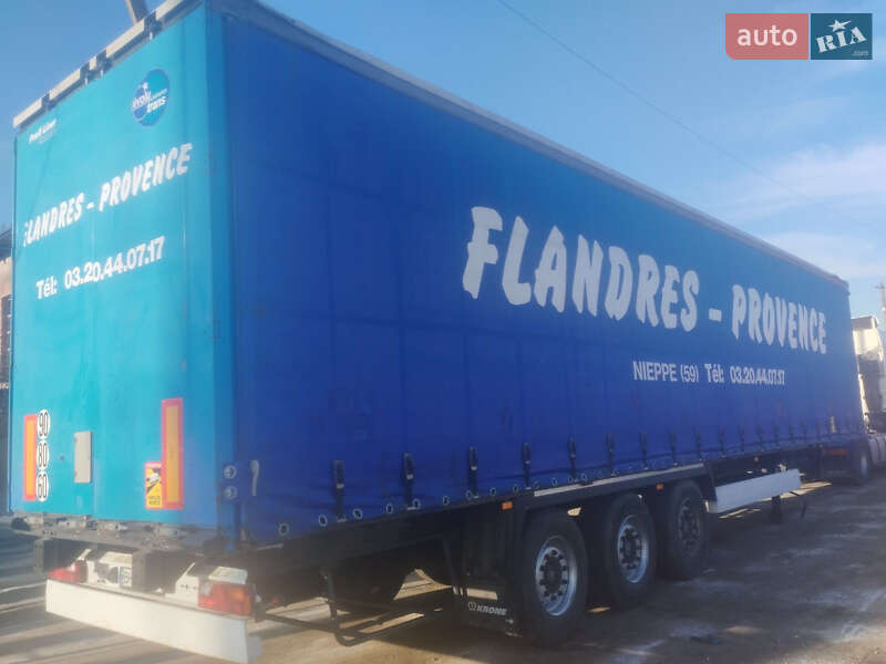 Тентованный борт (штора) - полуприцеп Krone SD 27 2008 в Одессе фото 3 Тентованный борт (штора) - полуприцеп Krone SD 27 2008 в Одессе