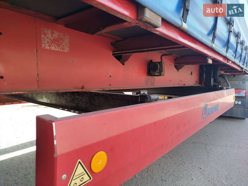 Тентованный борт (штора) - полуприцеп Krone SD 27 2013 в Запорожье фото 9 Тентованный борт (штора) - полуприцеп Krone SD 27 2013 в Запорожье