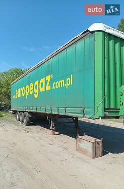 Тентованный борт (штора) - полуприцеп Krone SD 27 2006 в Харькове