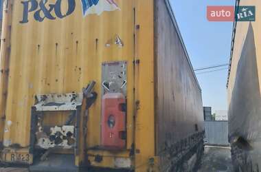 Тентованный борт (штора) - полуприцеп Krone SD 27 2004 в 