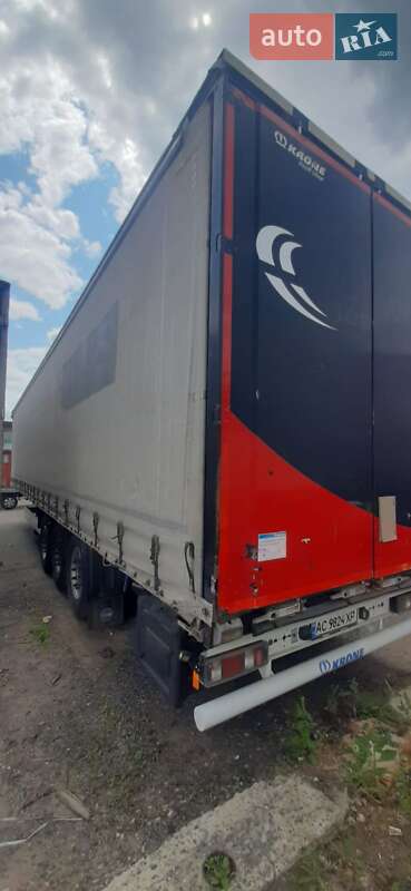 Тентованный борт (штора) - полуприцеп Krone SD 27 2012 в Луцке фото 15 Тентованный борт (штора) - полуприцеп Krone SD 27 2012 в Луцке