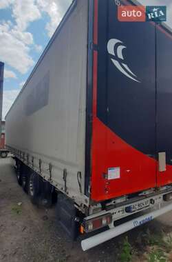Тентованный борт (штора) - полуприцеп Krone SD 27 2012 в 