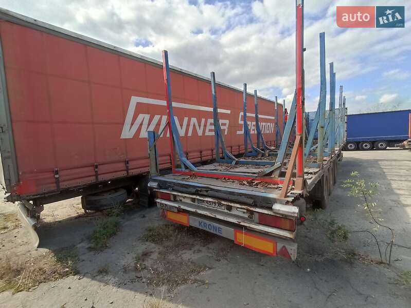 Лесовоз / Сортиментовоз - полуприцеп Krone SD 27 1999 в Ровно