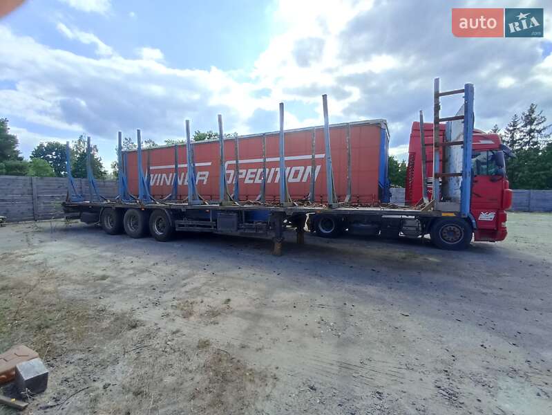 Лесовоз / Сортиментовоз - полуприцеп Krone SD 27 1999 в Ровно