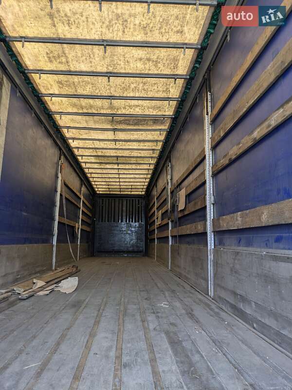 Тентованный борт (штора) - полуприцеп Krone SD 27 2010 в Рава-Русской