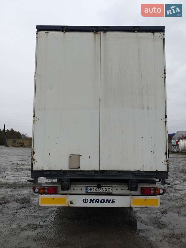 Тентованный борт (штора) - полуприцеп Krone SD 27 2010 в Рава-Русской