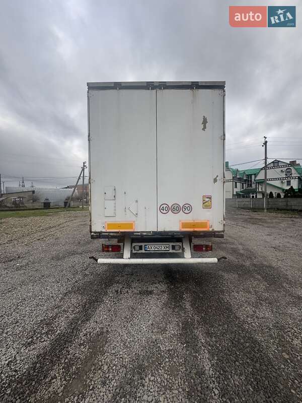 Тентованный борт (штора) - полуприцеп Krone SD 27 2008 в Черновцах фото 4 Тентованный борт (штора) - полуприцеп Krone SD 27 2008 в Черновцах