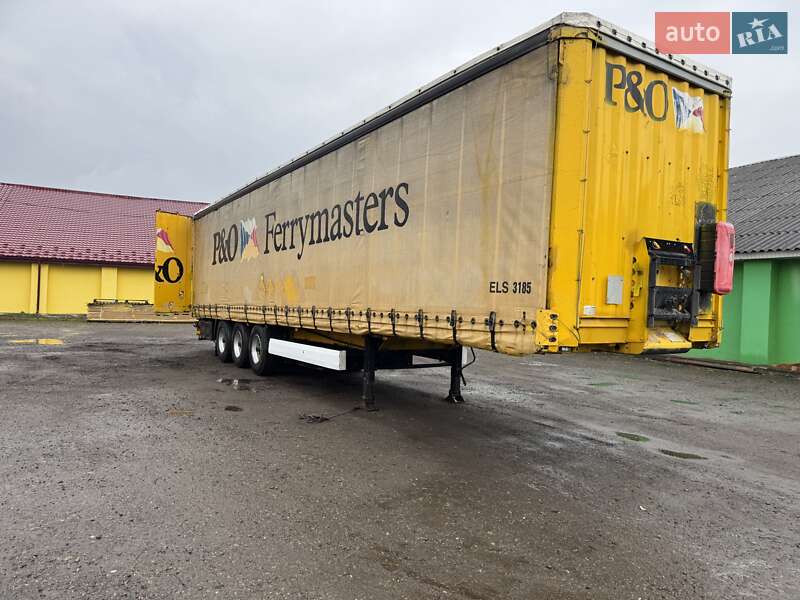 Тентований борт (штора) - напівпричіп Krone SD 27 2004 в Чернівцях