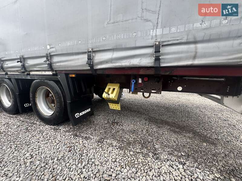 Тентований борт (штора) - напівпричіп Krone SD 27 2014 в Чернівцях