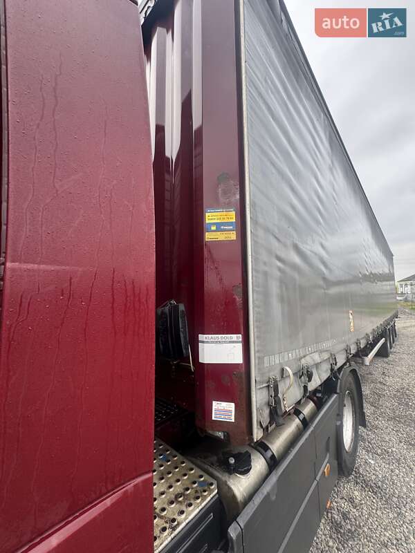 Тентований борт (штора) - напівпричіп Krone SD 27 2014 в Чернівцях