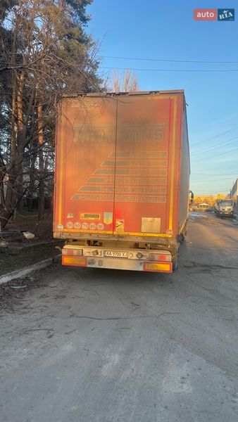 Тентованный борт (штора) - полуприцеп Krone SD 27 2015 в Киеве