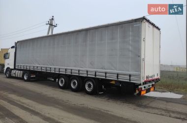 Тентованный борт (штора) - полуприцеп Krone SD 27 2011 в Одессе
