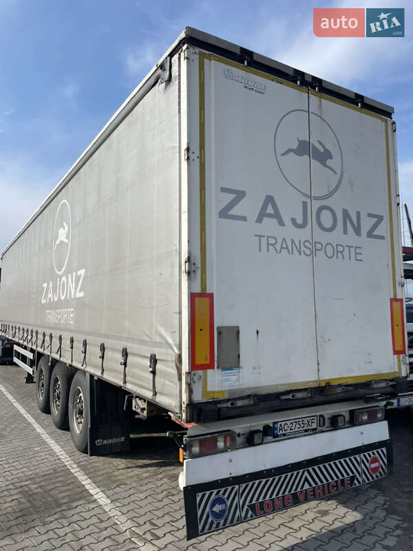 Тентований борт (штора) - прицеп Krone SD 2012 в Луцьку